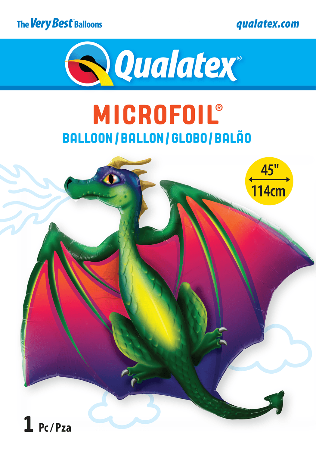 Mythical Dragon Foil Balloon - Eternity Party Express