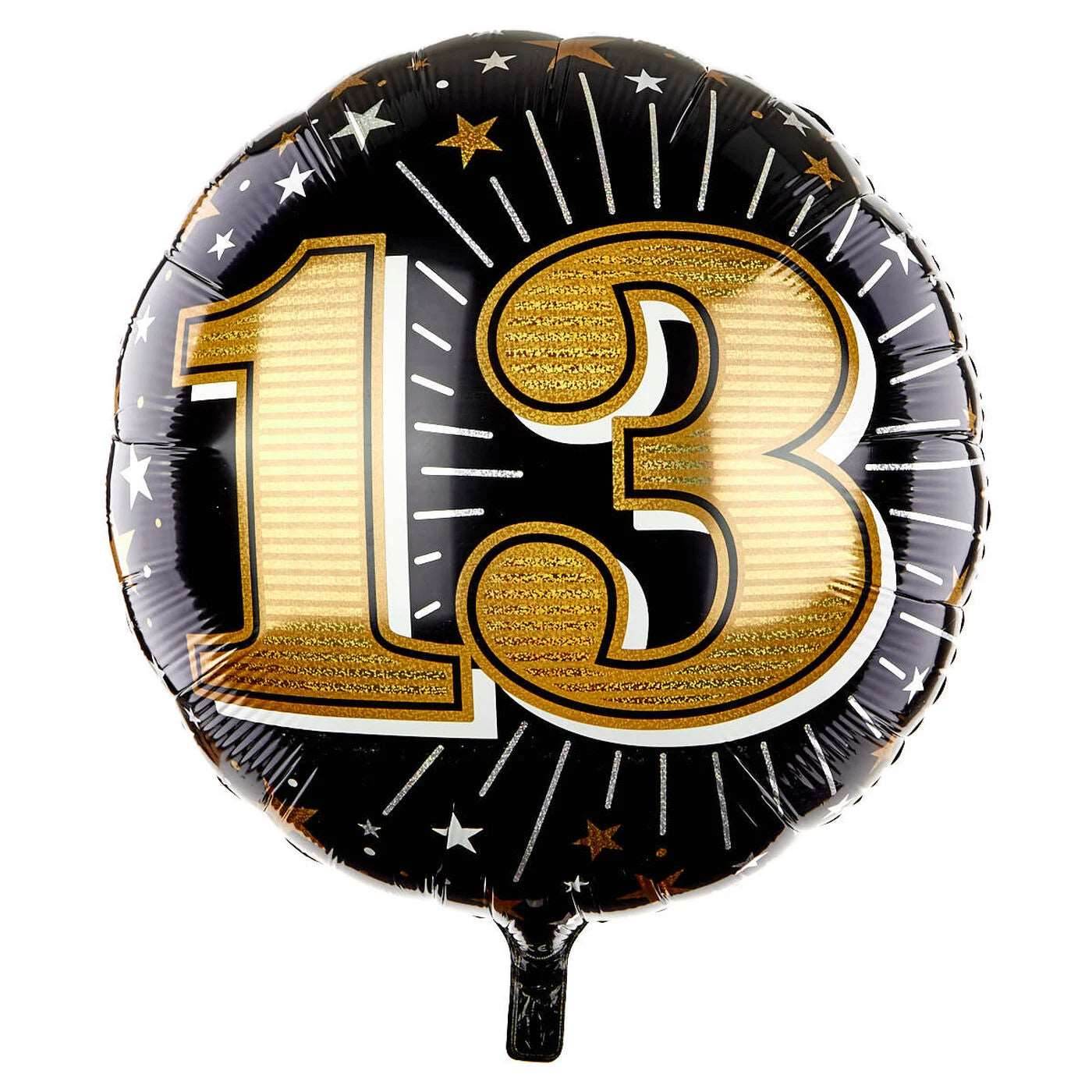 31 Inch 13th Foil Balloon - Eternity Party Express