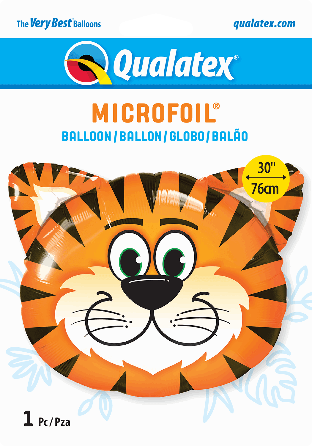 Tiger Head Shaped Foil Balloon - Eternity Party Express
