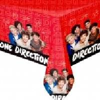 One Direction Plastic Party Tablecover - Eternity Party Express