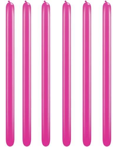 Wild Berry 260Q Long Latex Balloons 100 Pack - Eternity Party Express