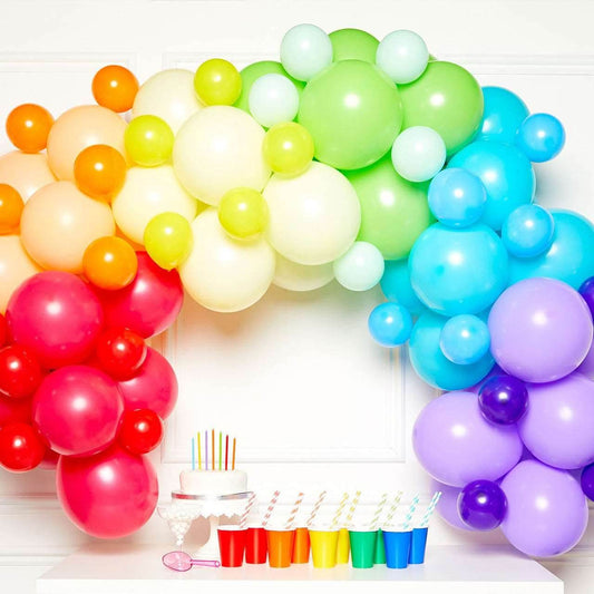 Rainbow DIY Garland Balloon Kit - Eternity Party Express