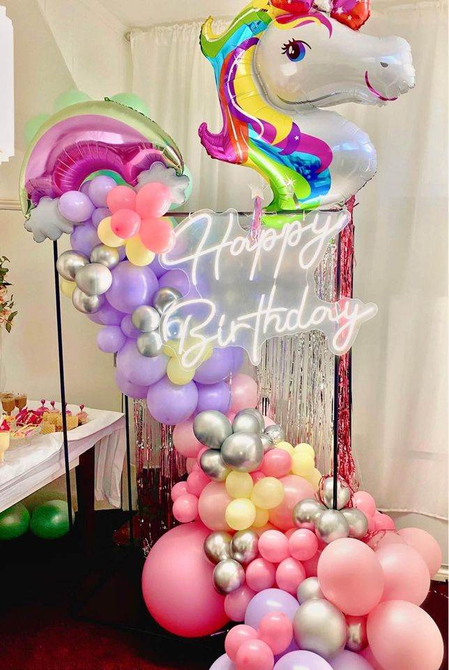 Led Happy Birthday Sign HIRE ONLY NOT FOR SALE - Eternity Party Express