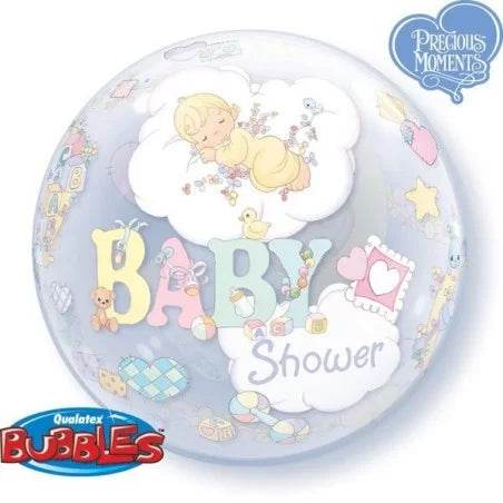 Precious Moments Baby Shower Bubble Balloon - Eternity Party Express