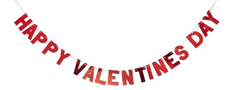 Happy Valentines Day Banner - 2m - Eternity Party Express