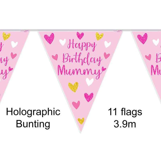 Happy Birthday Mummy Bunting - Eternity Party Express