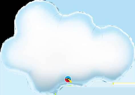 Puffy Cloud Shape Balloon - Eternity Party Express