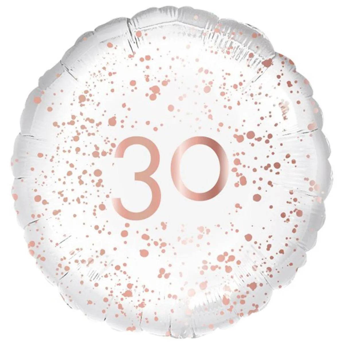 30 Rose Gold Foil Balloon - Eternity Party Express