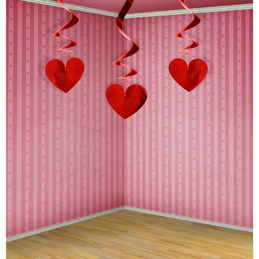 Hanging Heart Swirls - Eternity Party Express