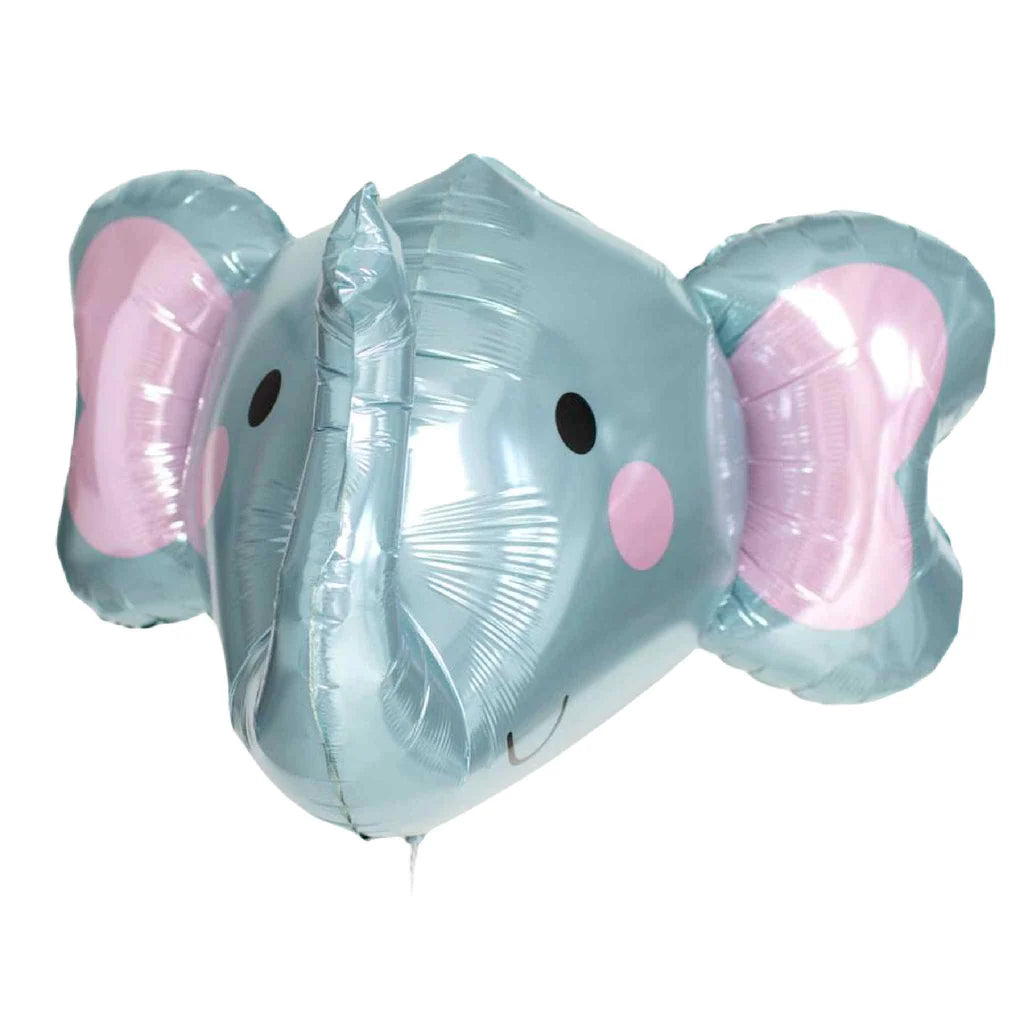 3D Elephant Head Shaped Foil Balloon