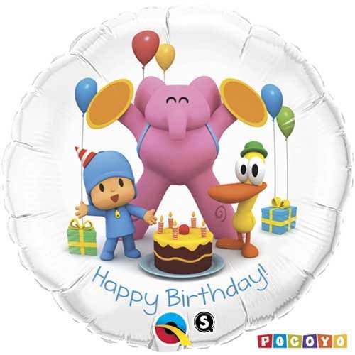 Pocoyo Birthday Foil Balloon - Eternity Party Express