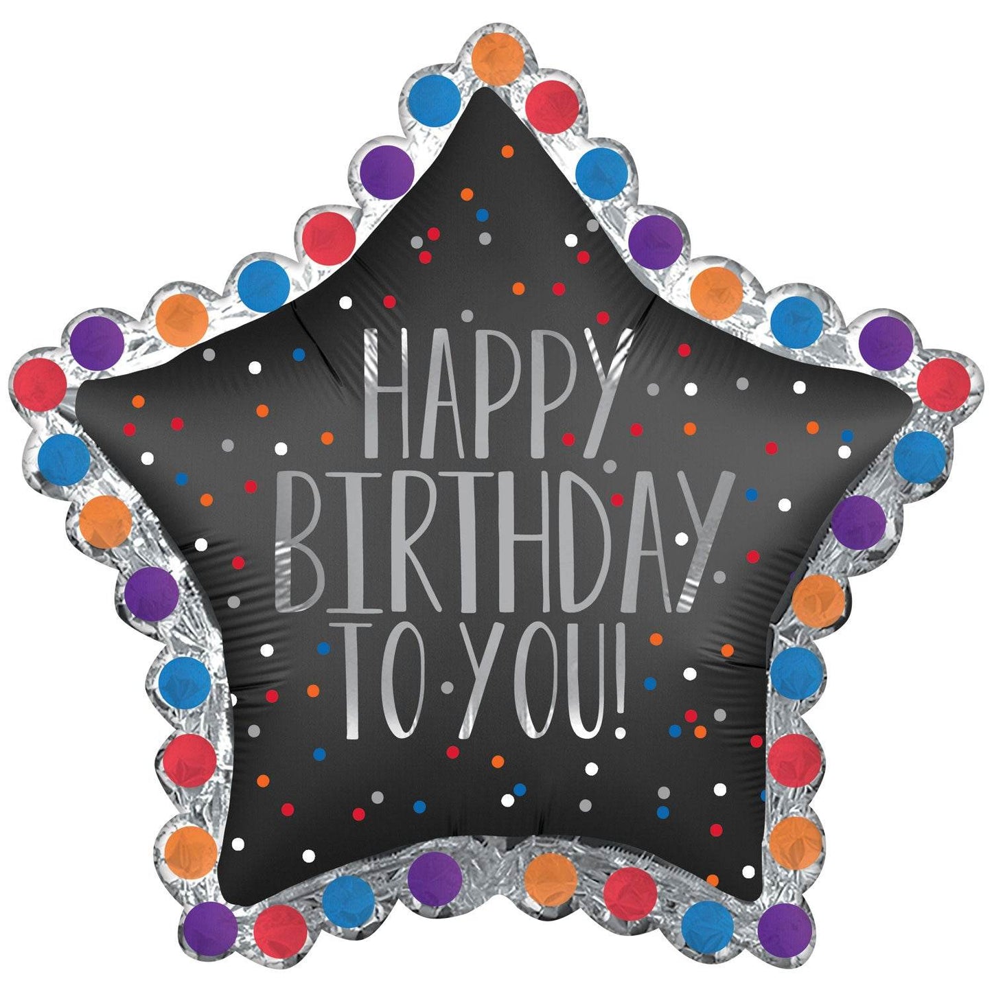 Happy Birthday To You Star Supershape Foil Balloon - Eternity Party Express