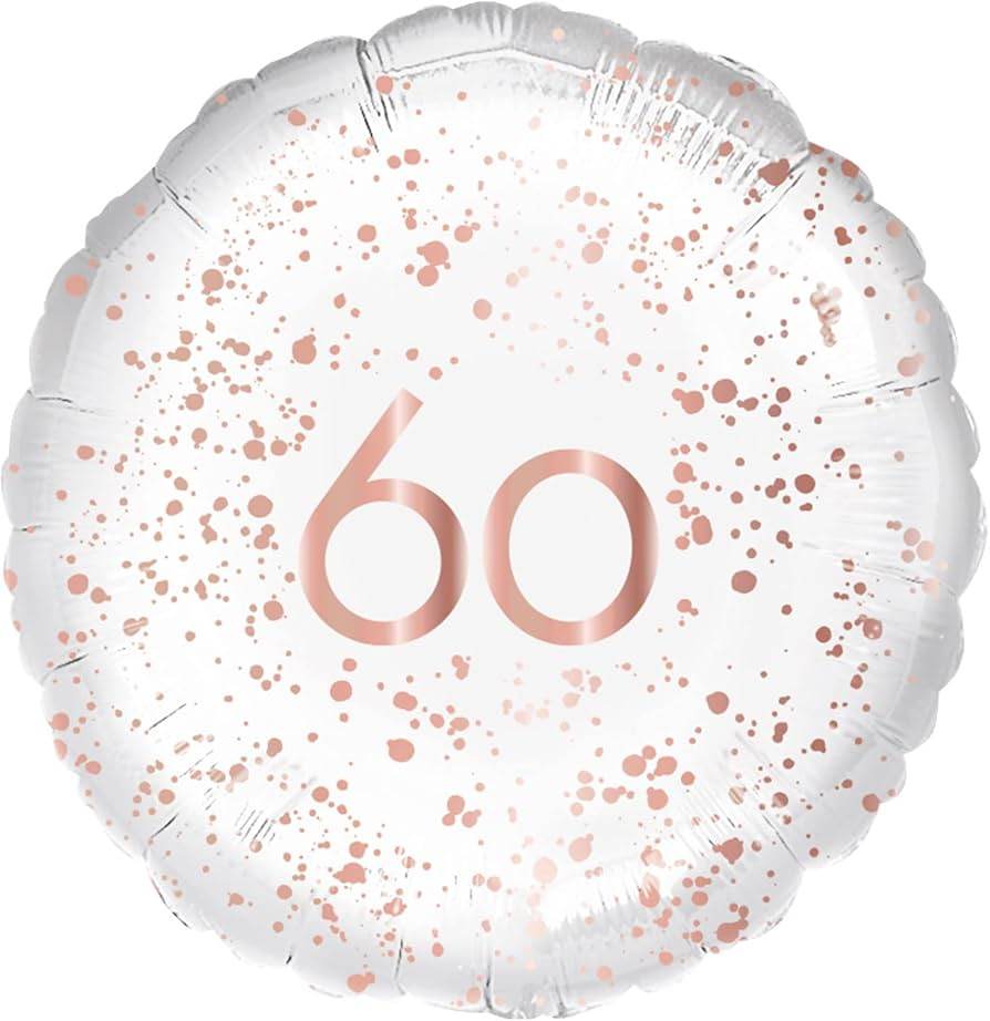 60 Rose Gold Foil Balloon - Eternity Party Express