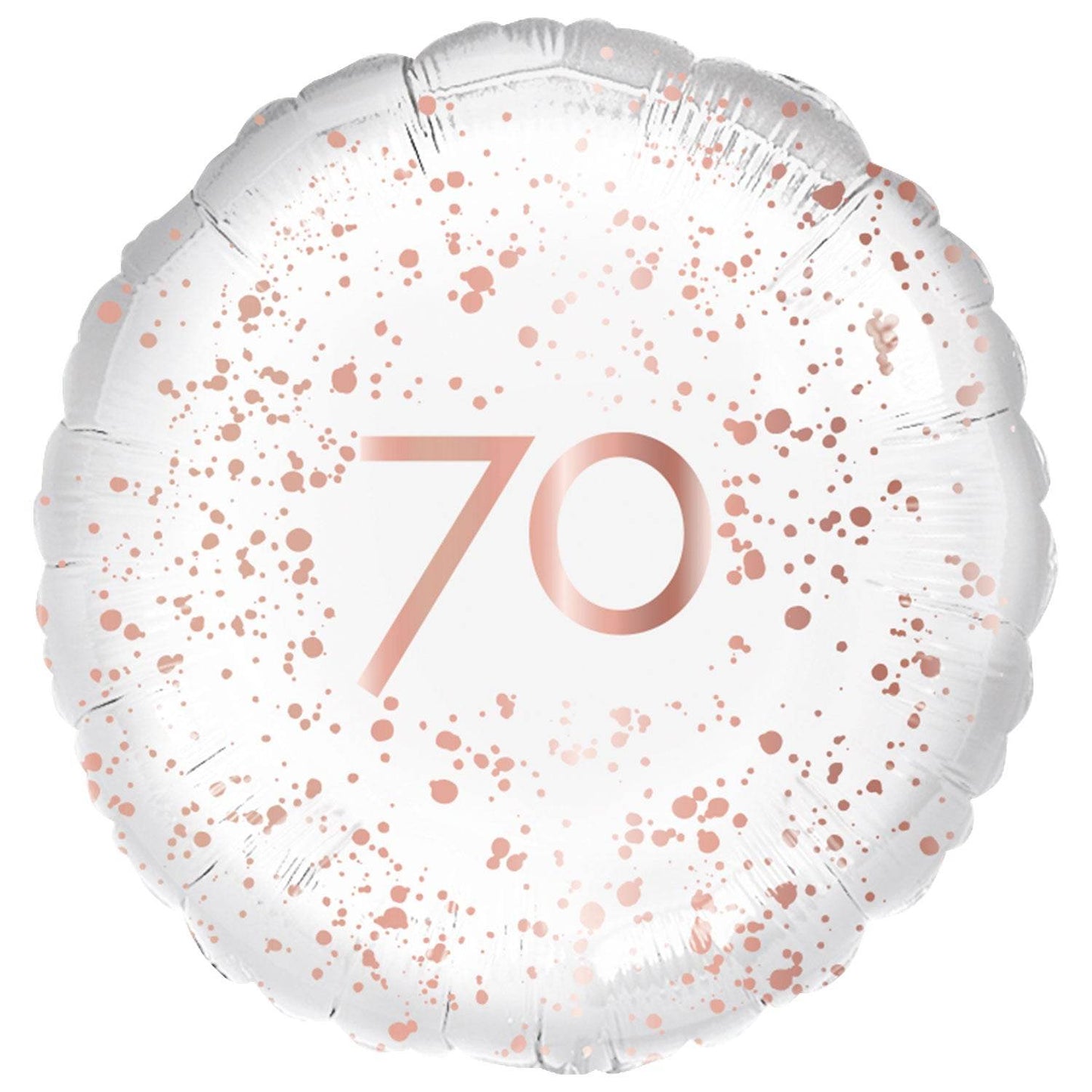 70 Rose Gold Foil Balloon - Eternity Party Express