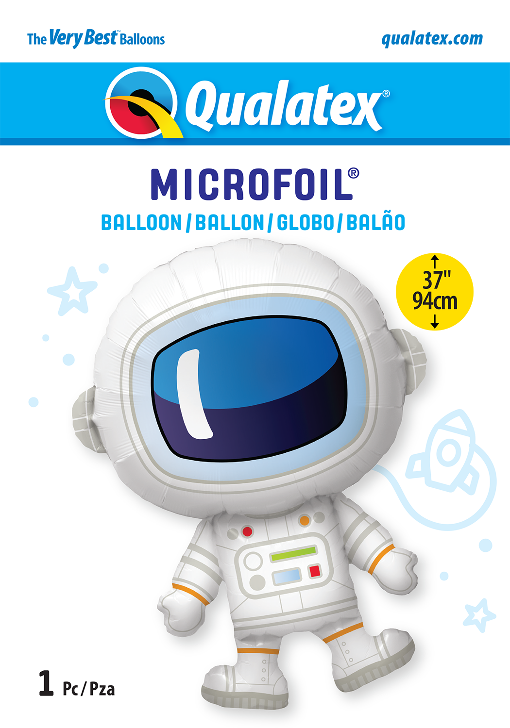 36" Space Astronaut Foil Balloon