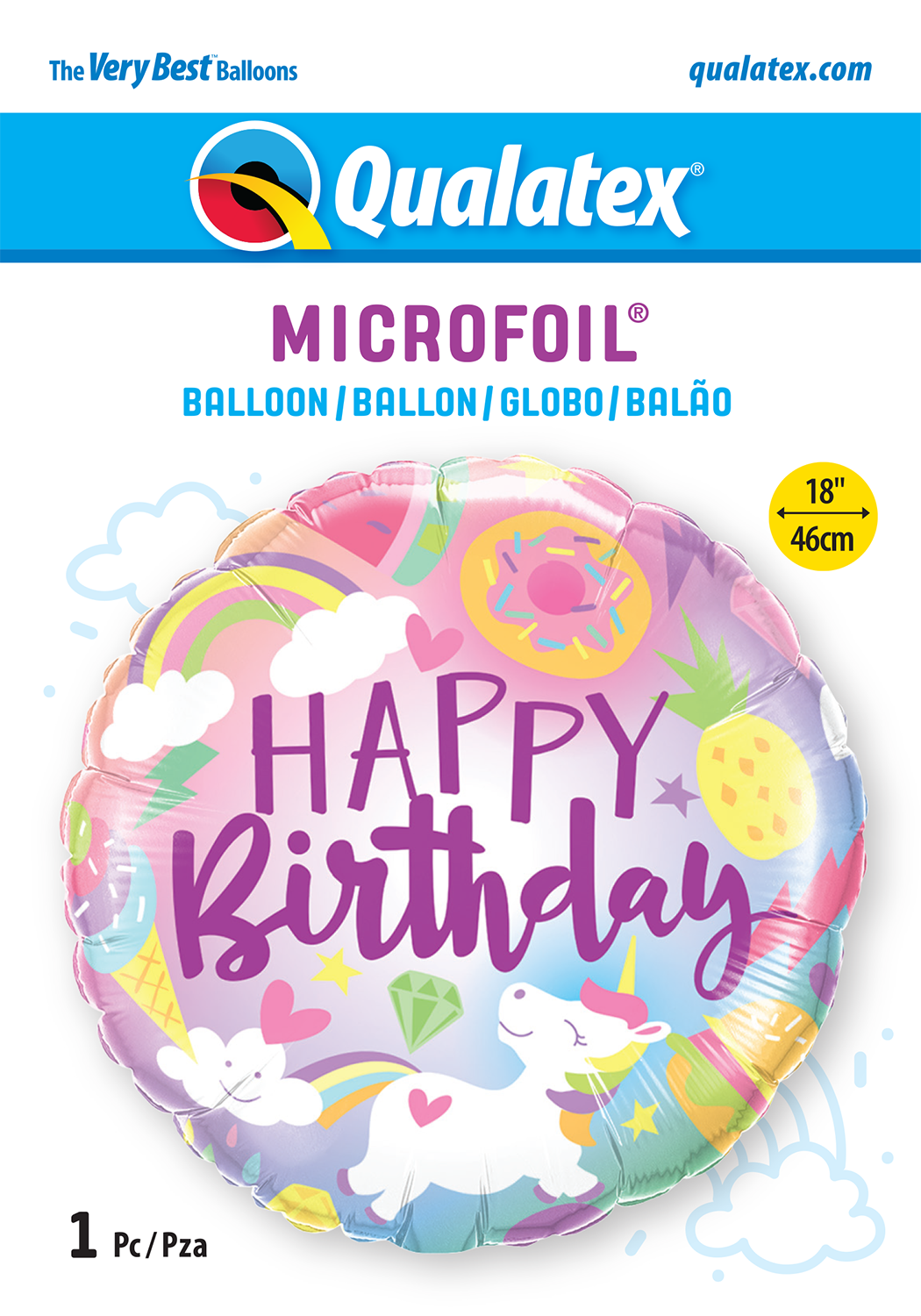 Fantastical Fun Birthday Foil Balloon