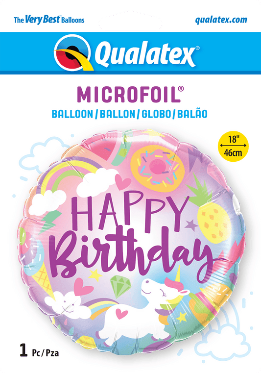 Fantastical Fun Birthday Foil Balloon - Eternity Party Express