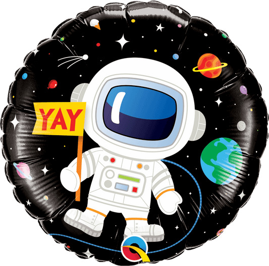 Astronaut Birthday Foil Balloon - Eternity Party Express
