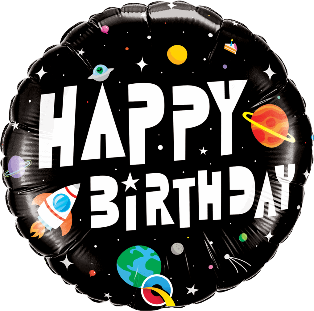 Astronaut Birthday Foil Balloon - Eternity Party Express