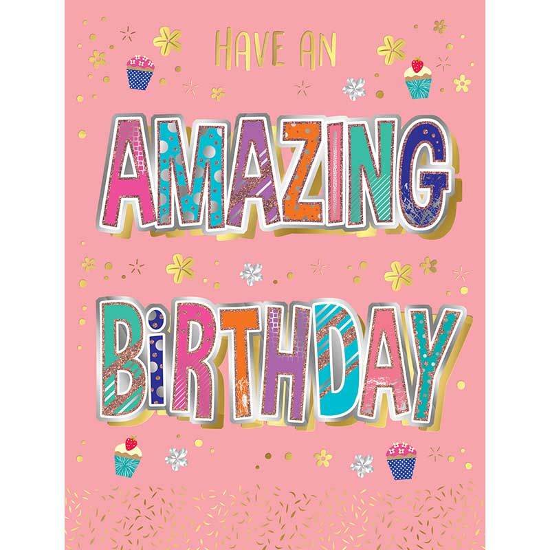Amazing Birthday Greeting Card - Eternity Party Express