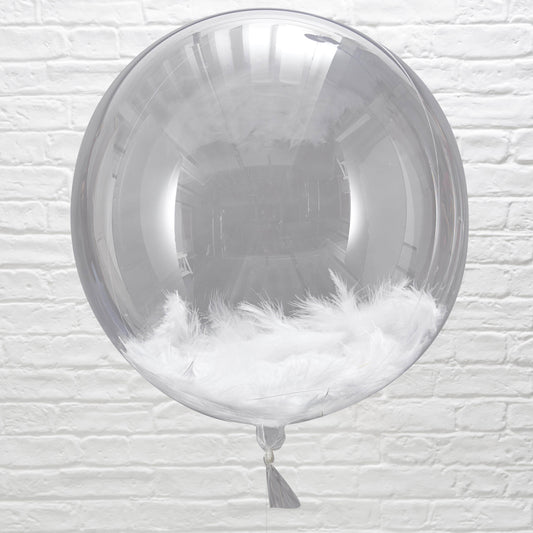 Personalised Feather Balloon - Eternity Party Express