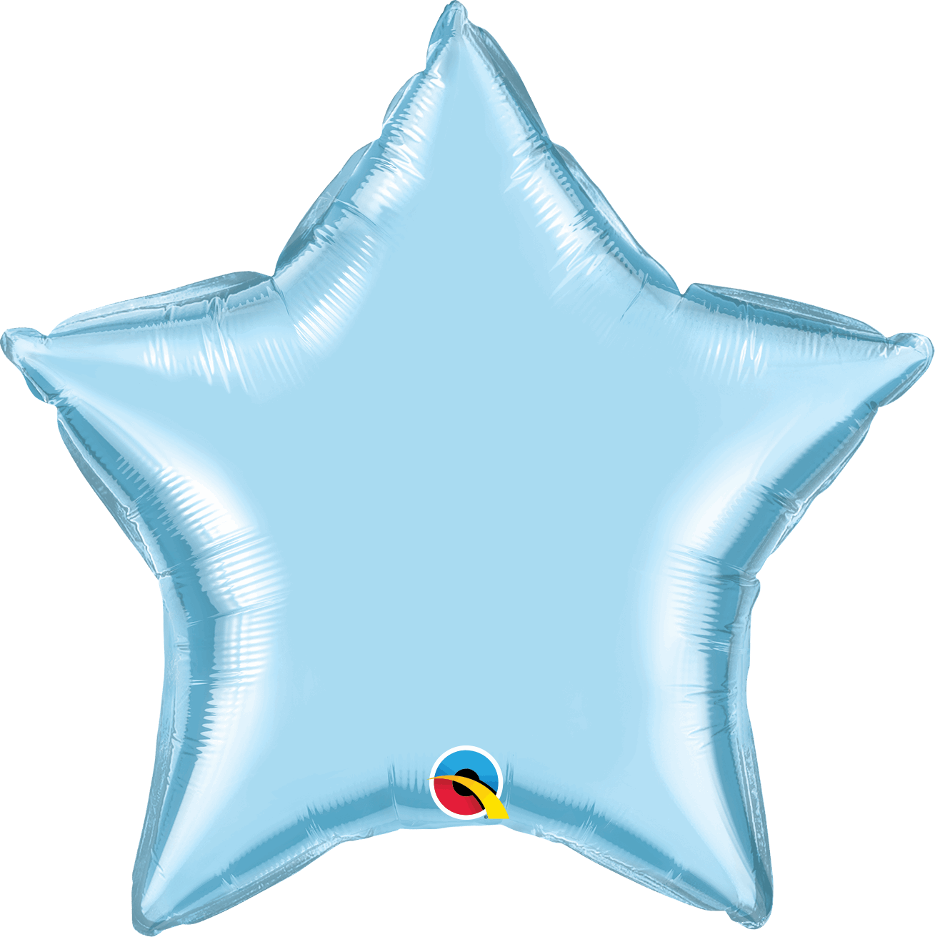 Light Blue Star Foil Balloons
