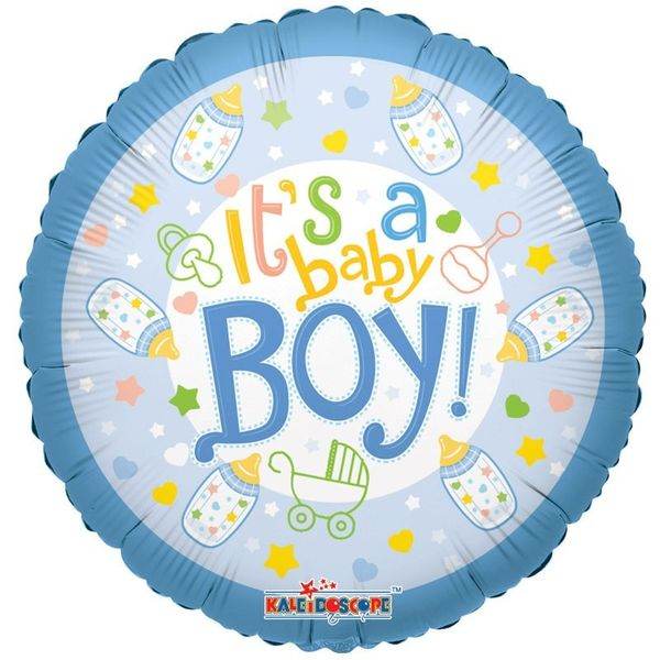 Baby Boy Foil Balloon - Eternity Party Express