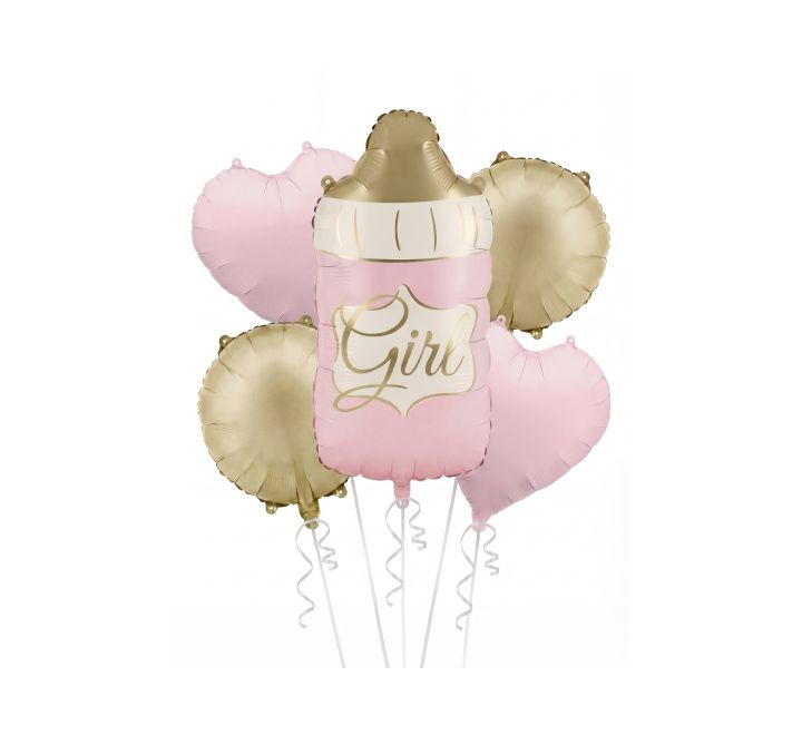 Baby Girl Bouquet Set