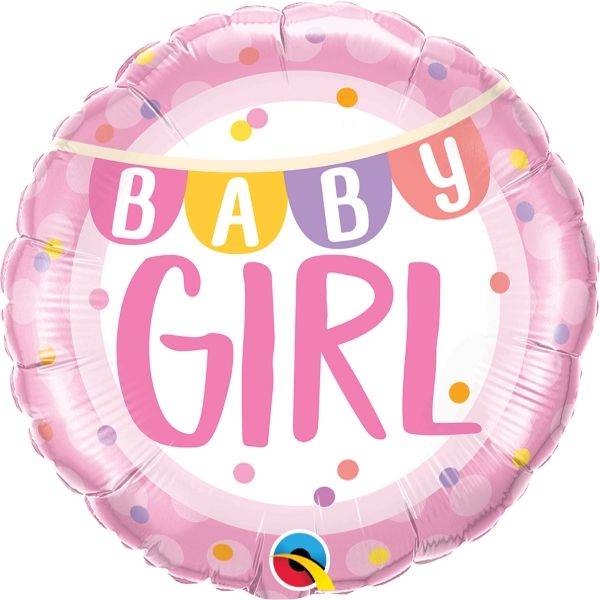 Baby Girl Pink Foil Balloon - Eternity Party Express