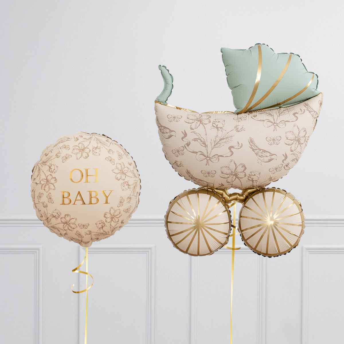 Baby Pram Foil Balloon