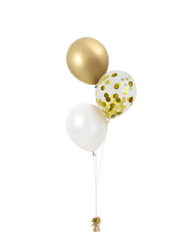3 Balloon Latex Balloon Cluster