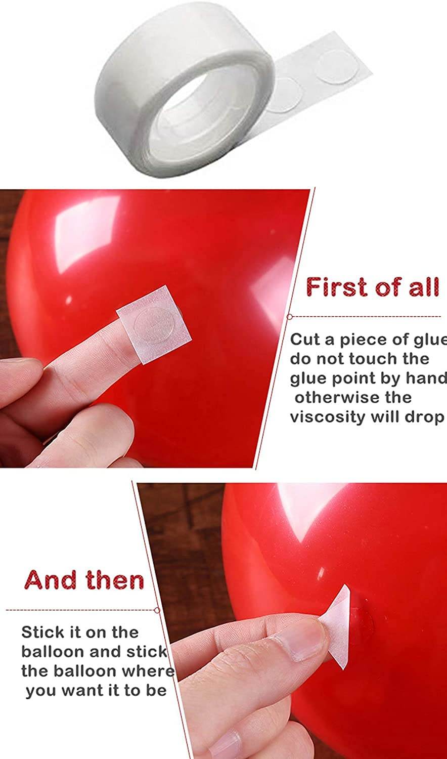 Balloon Arch Garland Decorating Glue Dot And Tape - Eternity Party Express