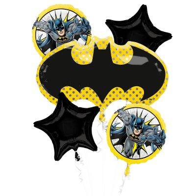 Batman Foil Balloon Bouquet - Eternity Party Express