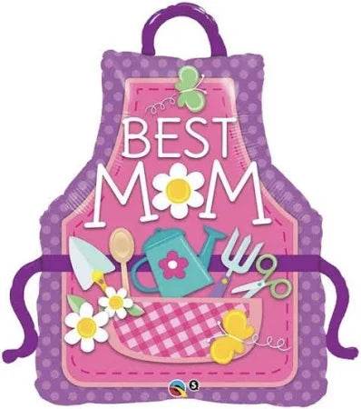 Best Mom Apron Foil Balloon - Eternity Party Express