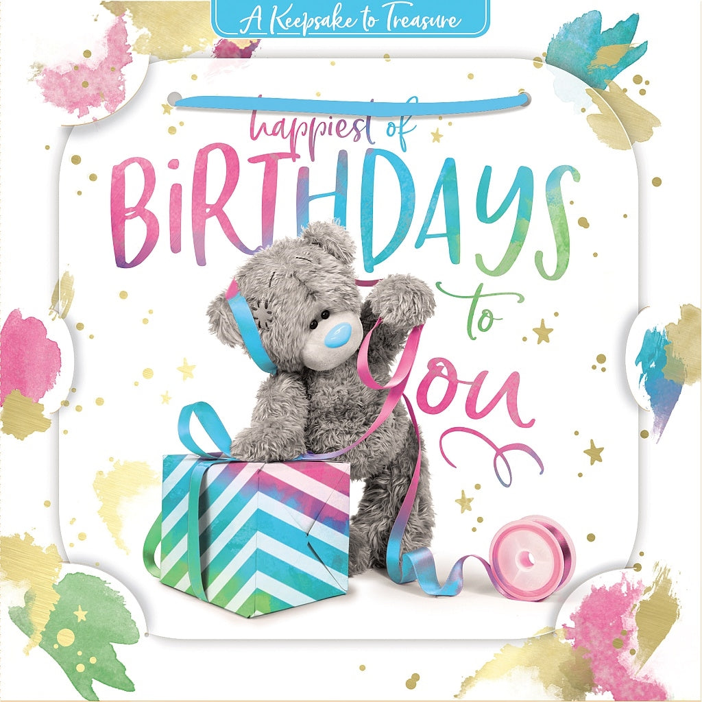 Happiest Of Birthdays To You Greeting Card