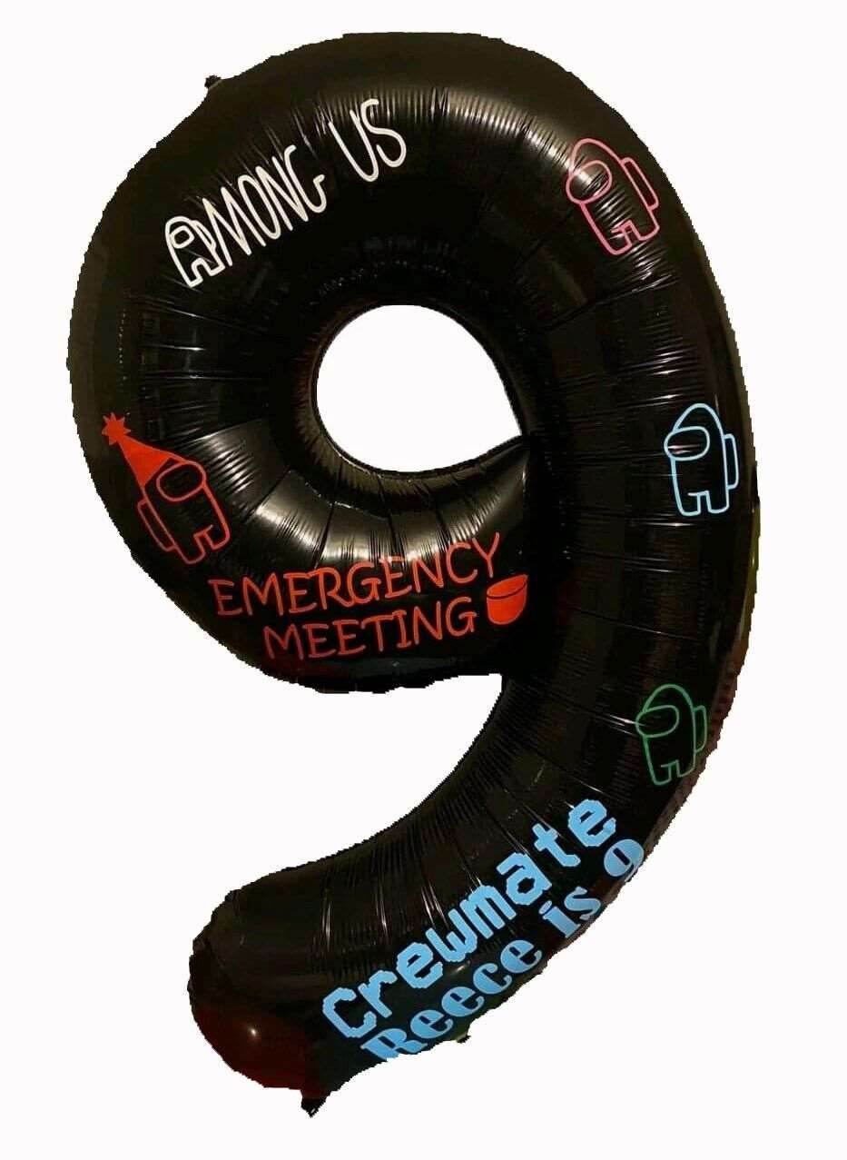 Among Us Personalised Balloon - Eternity Party Express