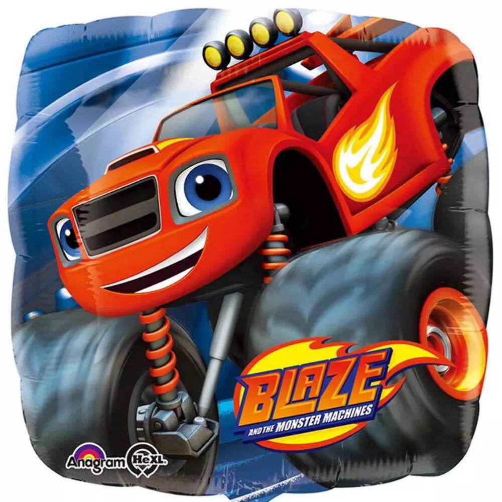 Blaze Monster Machine Round Foil Balloon - Eternity Party Express