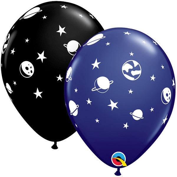 Celestial Fun Latex Balloons 25 Pack