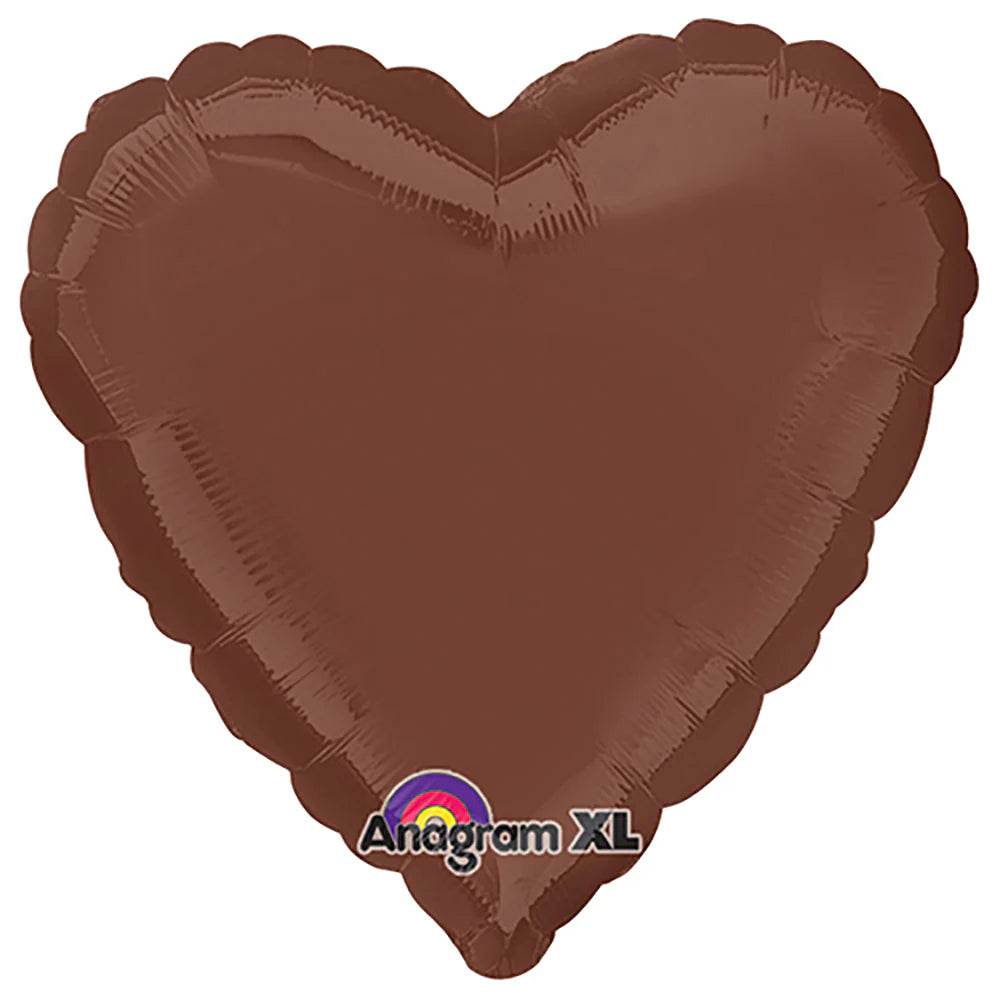 Chocolate Brown Heart - Eternity Party Express