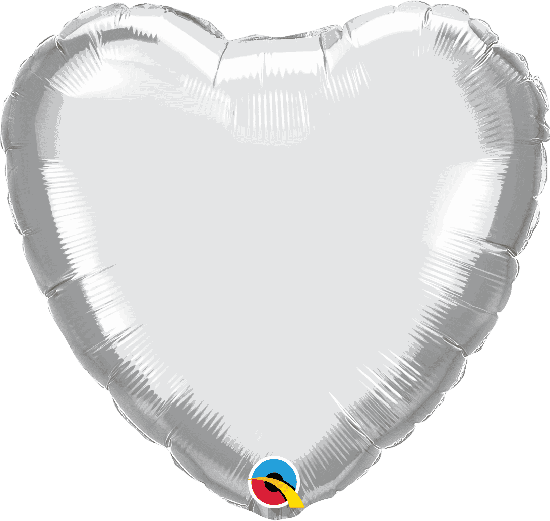 Personalised Heart Foil Balloons - Eternity Party Express