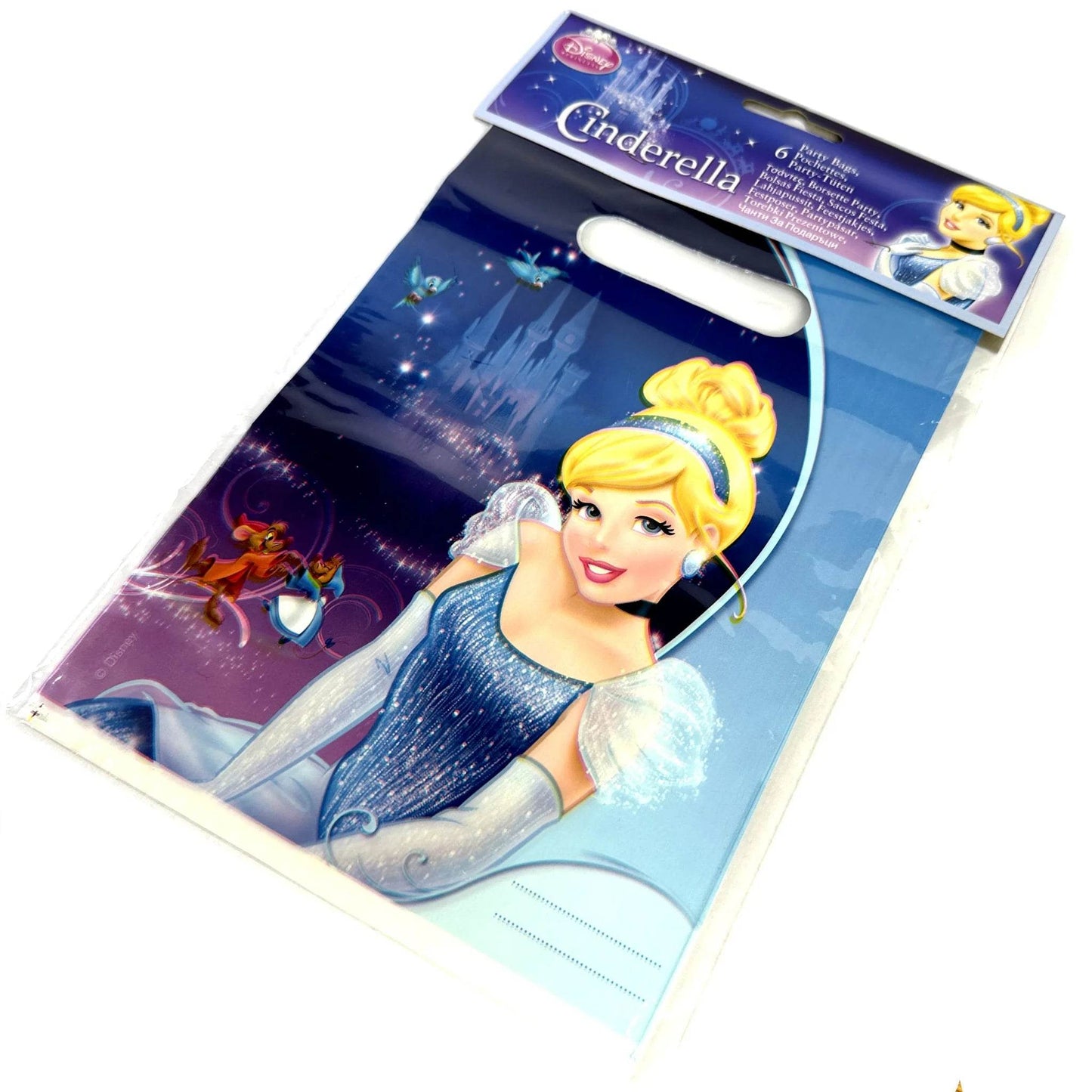 Disney Cinderella Party Bags (Pack of 6) - Eternity Party Express