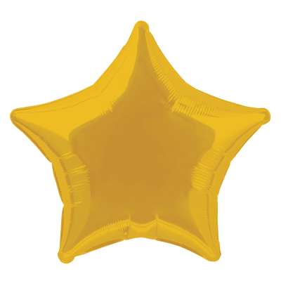 Classic Gold Foil Star Balloon