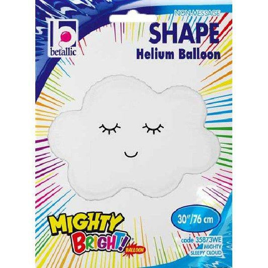 Might Bright Cloud Shape Foil Balloon - Eternity Party Express