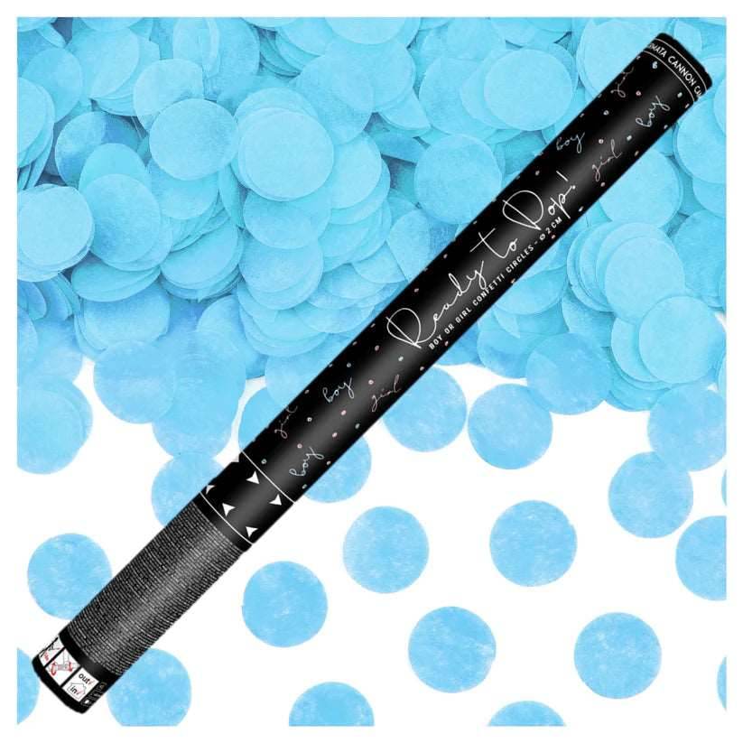 Blue Confetti Cannon - Eternity Party Express