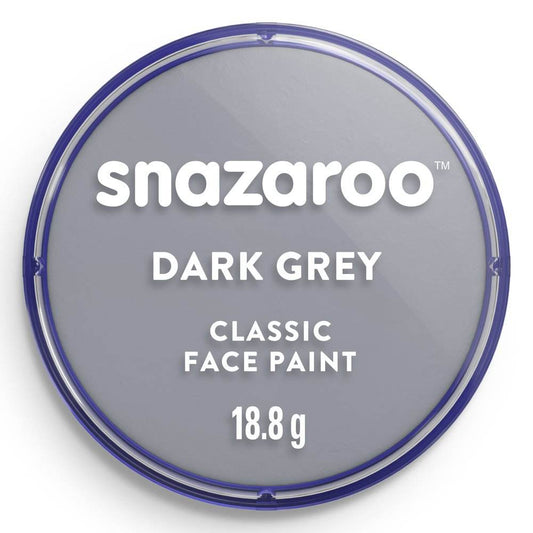 Classic Face Paint Dark Grey 18ml - Eternity Party Express