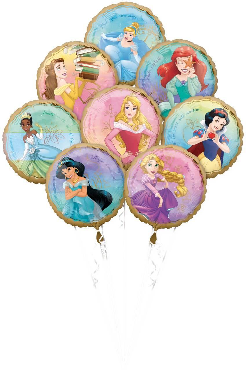 Disney Princess Once Upon A Time Foil Balloons - Eternity Party Express
