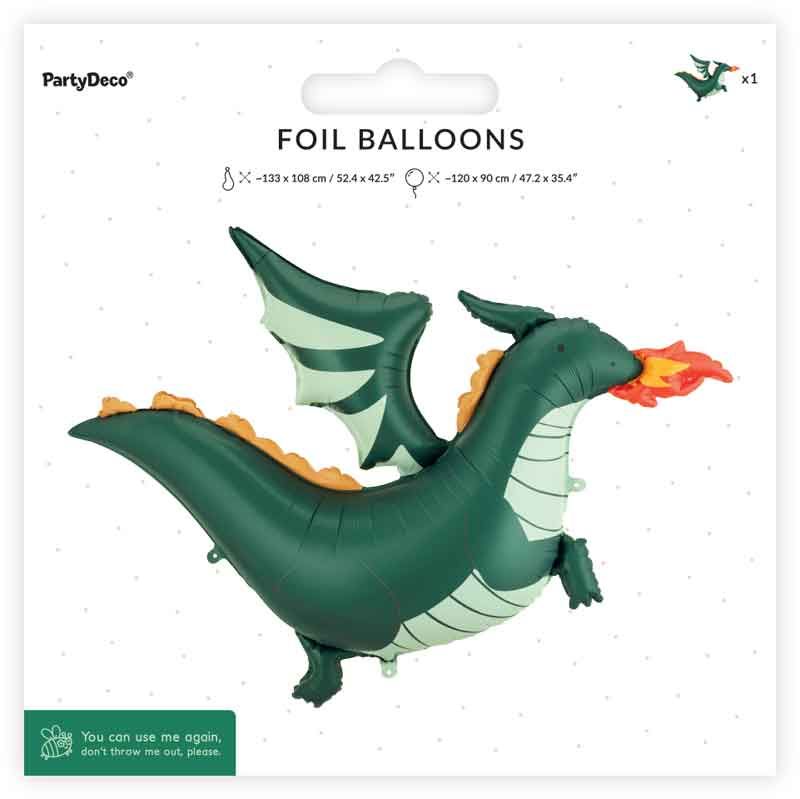 Dragon Shaped Foil Balloon