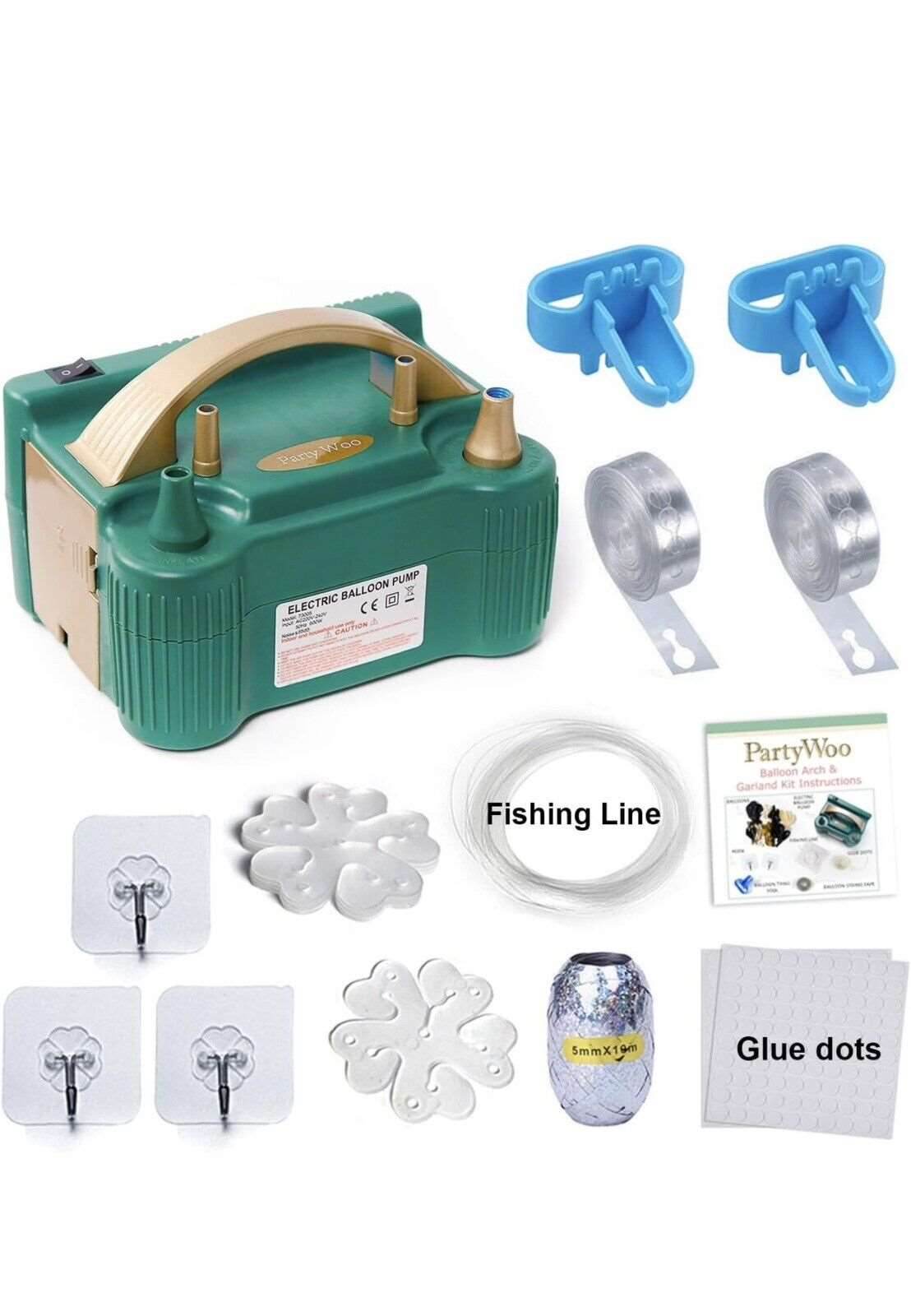 Electric Balloon Pump Kit - Eternity Party Express