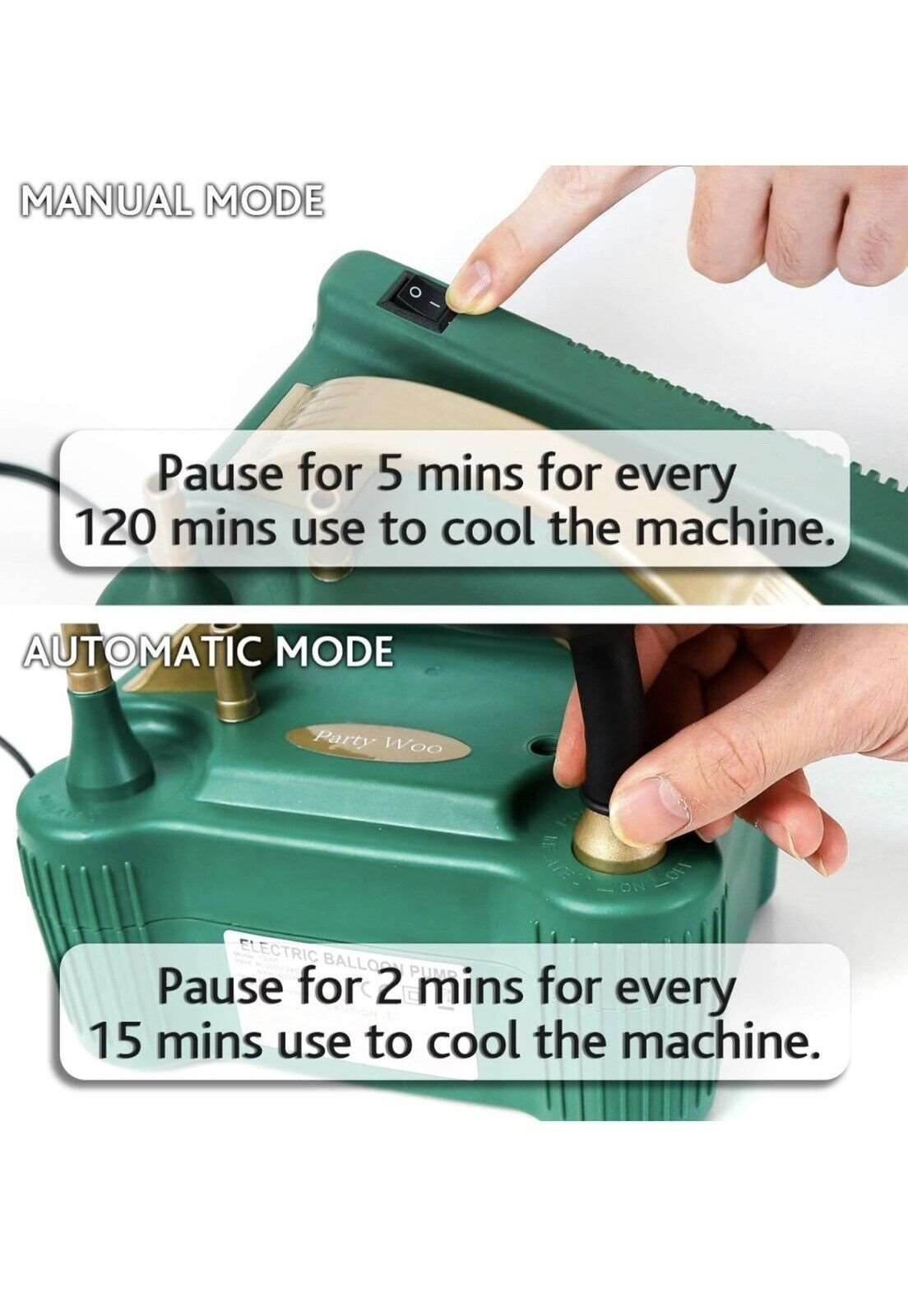 Electric Balloon Pump Kit - Eternity Party Express