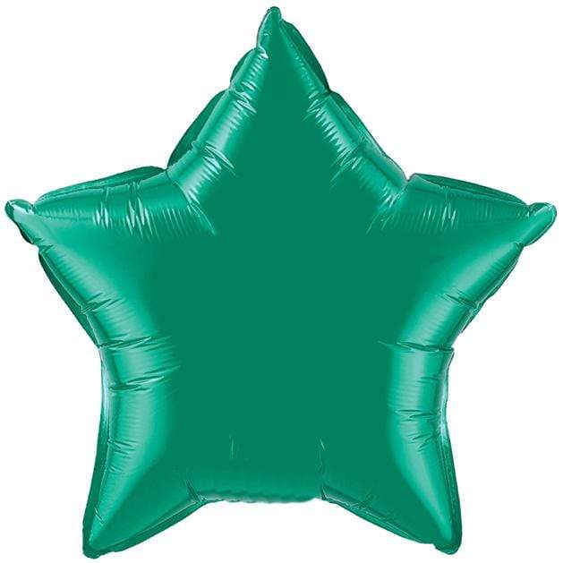 Emerald Green Star Foil Balloon